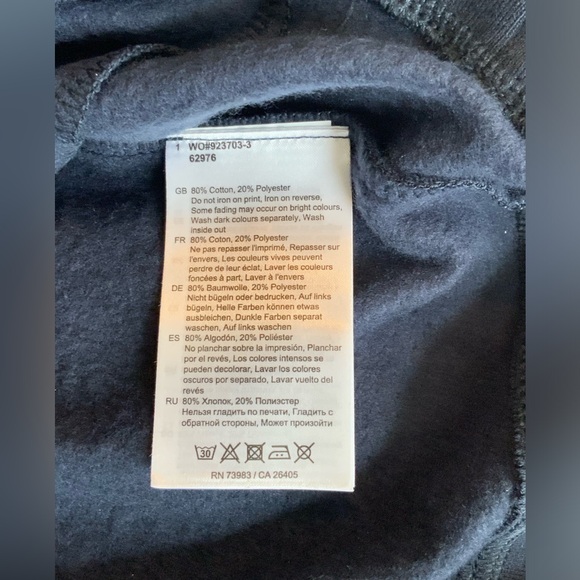 NWT MINT CONDITION HELLY HANSEN Men’s sweatshirt Sz S - Picture 4 of 5